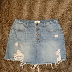 Jean skirt